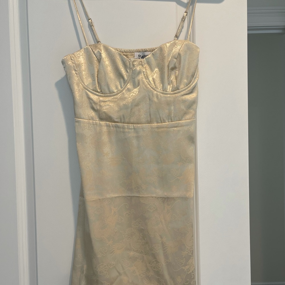 Princess Polly Champagne Pop Mini Dress